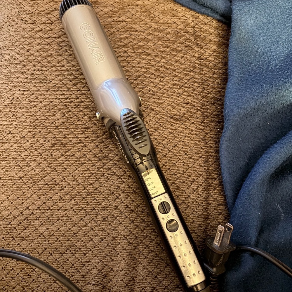 Conair Black and Silver Hair Styler